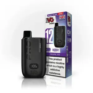 IVG Pro 10K Pod Vape Kit 20mg Grape Ice