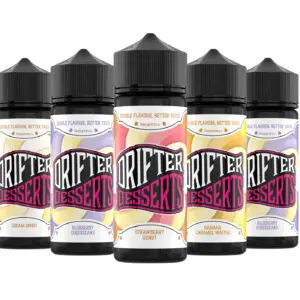 Drifter Desserts Bar Juice 100ml E-Liquid Shortfill 50/50 VG/PG Drifter