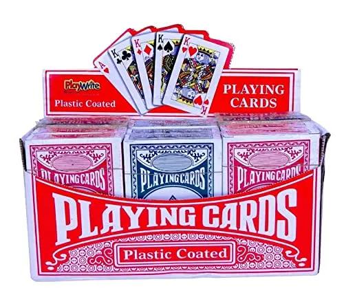Plastic Coated Playing Cards My Store