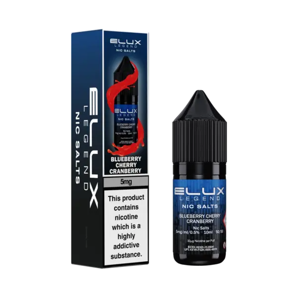 Elux Legend Nic Salts 10ml - 5mg Elux