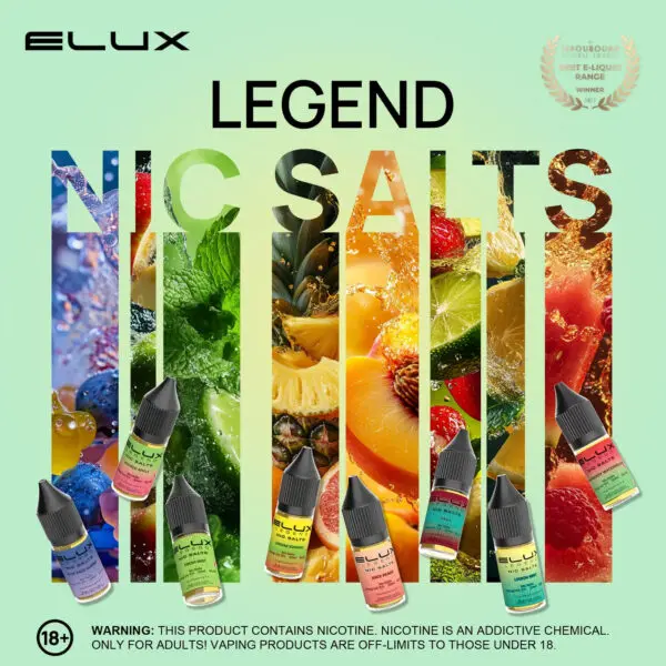Elux Legend Nic Salts 10ml - 5mg Elux