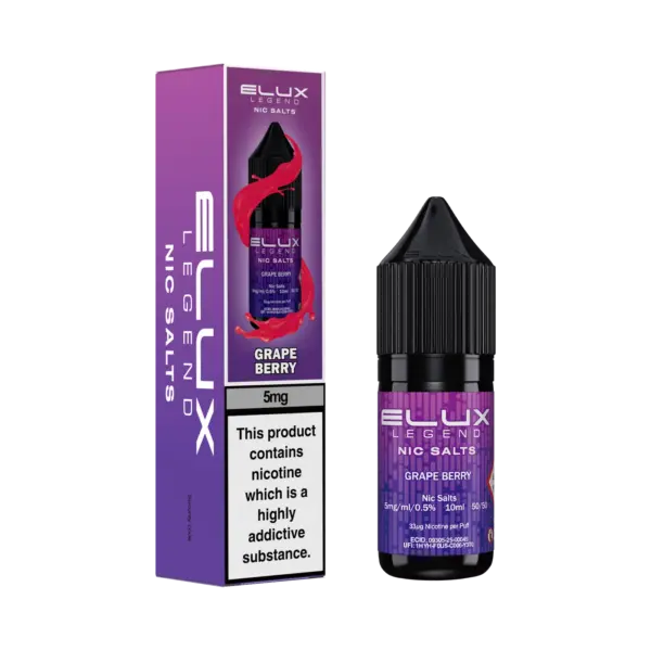 Elux Legend Nic Salts 10ml - 5mg Elux