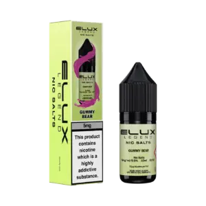 Elux Legend Nic Salts 10ml - 5mg Elux