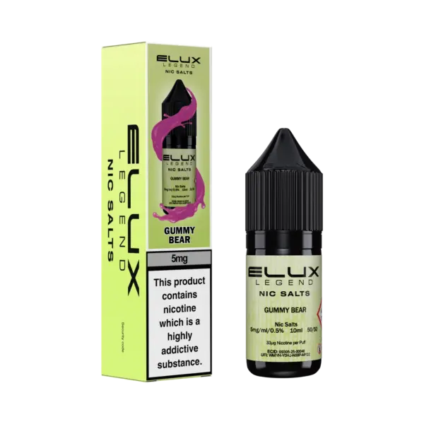 Elux Legend Nic Salts 10ml - 5mg Elux
