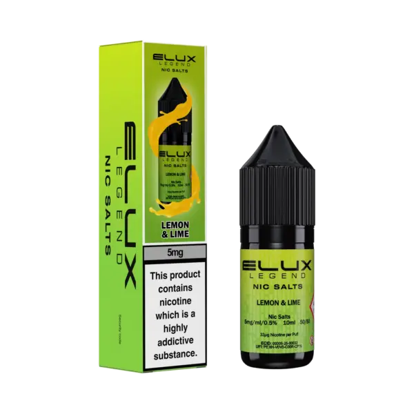 Elux Legend Nic Salts 10ml - 5mg Elux