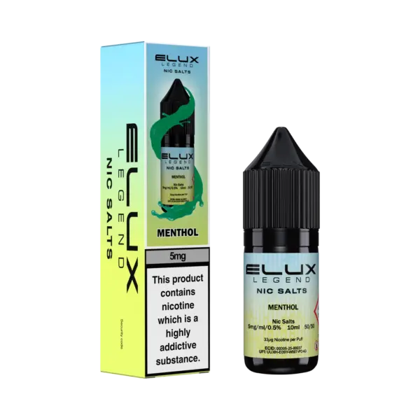Elux Legend Nic Salts 10ml - 5mg Elux