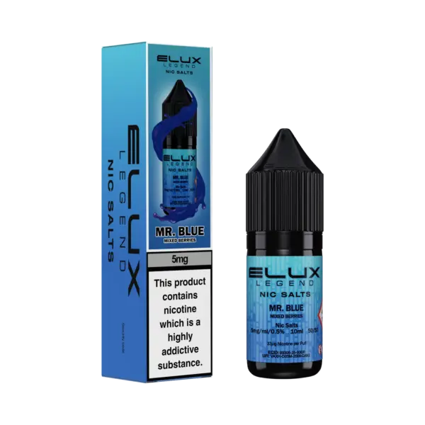 Elux Legend Nic Salts 10ml - 5mg Elux