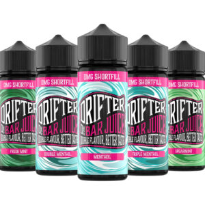Drifter Bar Juice Menthol Range 100ml 50/50 Shortfill E-Liquid Drifter