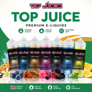 Top Juice 100ml 80/20 VG/PG Shortfill E-Liquid Top Juice