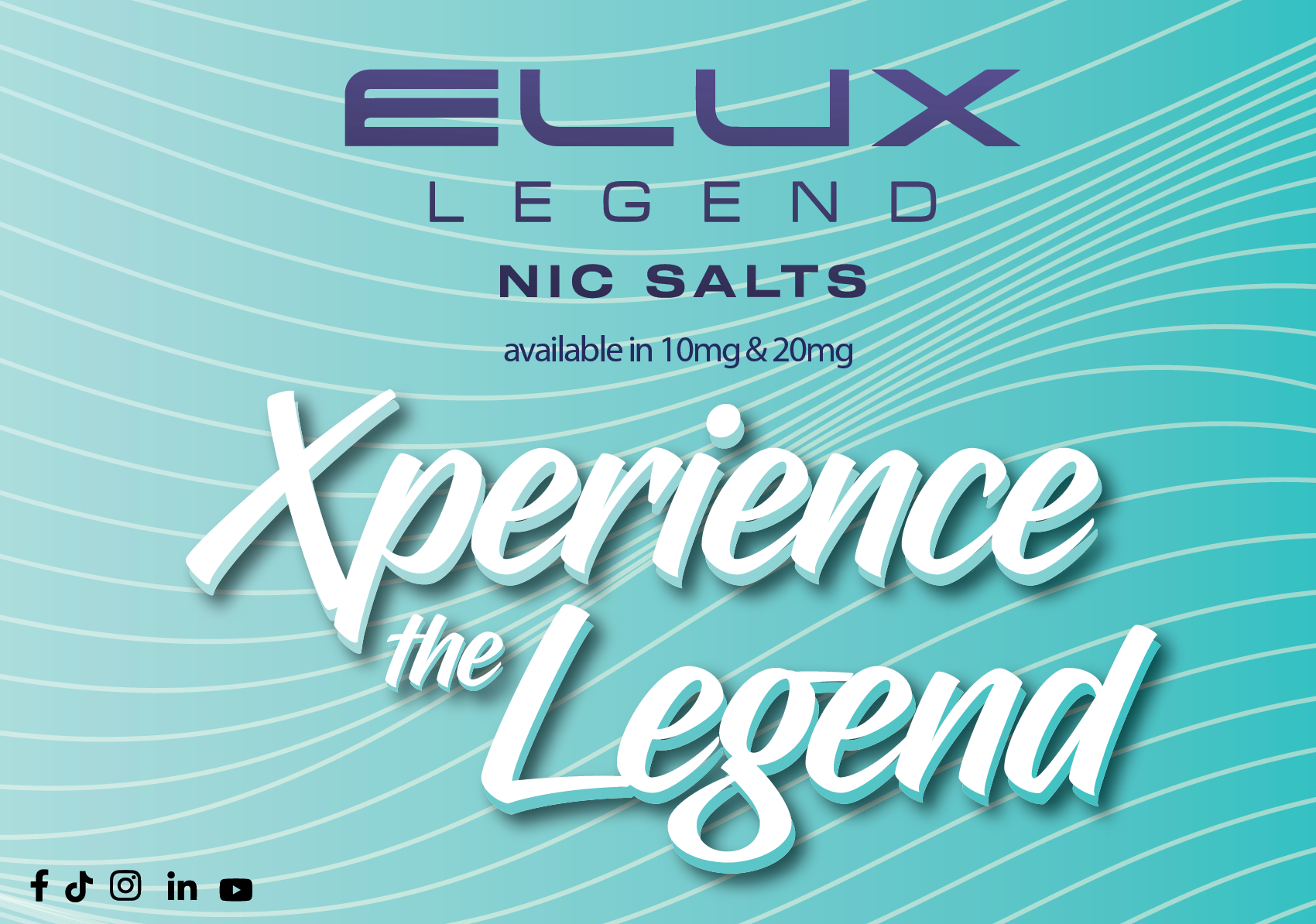 Elux Legend Nic Salts Collection - All Available Flavours