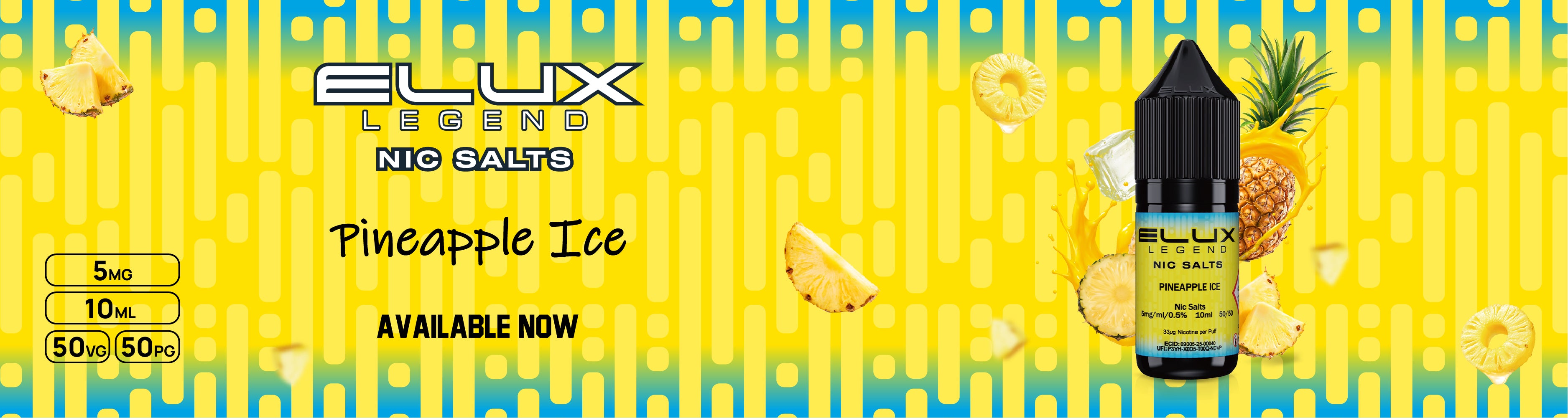 Elux Legend Nic Salts 5mg Collection